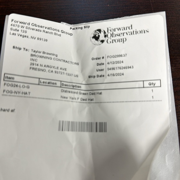 Forward observations group dad hat - Picture 4 of 4